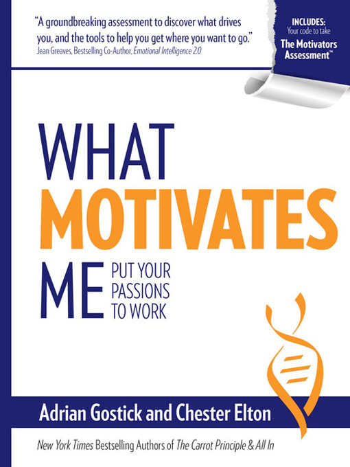 Title details for What Motivates Me by Adrian Gostick - Available
